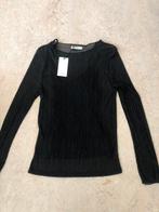 Zwarte top met feestelijke glans Sissy Boy, Kleding | Dames, Tops, Maat 38/40 (M), Zwart, Ophalen of Verzenden, Zo goed als nieuw