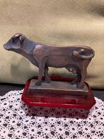 Bronzen beeldje koe (050226), Ophalen of Verzenden, Zo goed als nieuw, Dier