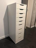 IKEA ALEX ladeblok – 9 lades – wit, Huis en Inrichting, Kasten | Ladekasten, Ophalen, Minder dan 50 cm, 5 laden of meer, 100 tot 150 cm