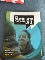 De Maatschappij Dat Ben Jij - MBO Burgerschap, Ophalen of Verzenden, Nieuw, VMBO, Maatschappijleer