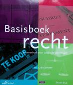 Basisboek recht: Bronnenboek voor juridische opleidingen, Ophalen of Verzenden, Alpha, Zo goed als nieuw, HBO