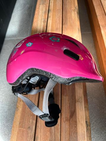 ABUS Kinderfietshelm Roze Maat S beschikbaar voor biedingen