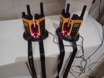 Motorola T80 Extreme Walkie Talkies (Set van 4), Ophalen, 5 tot 15 km, Zo goed als nieuw, Portofoon of Walkie-talkie