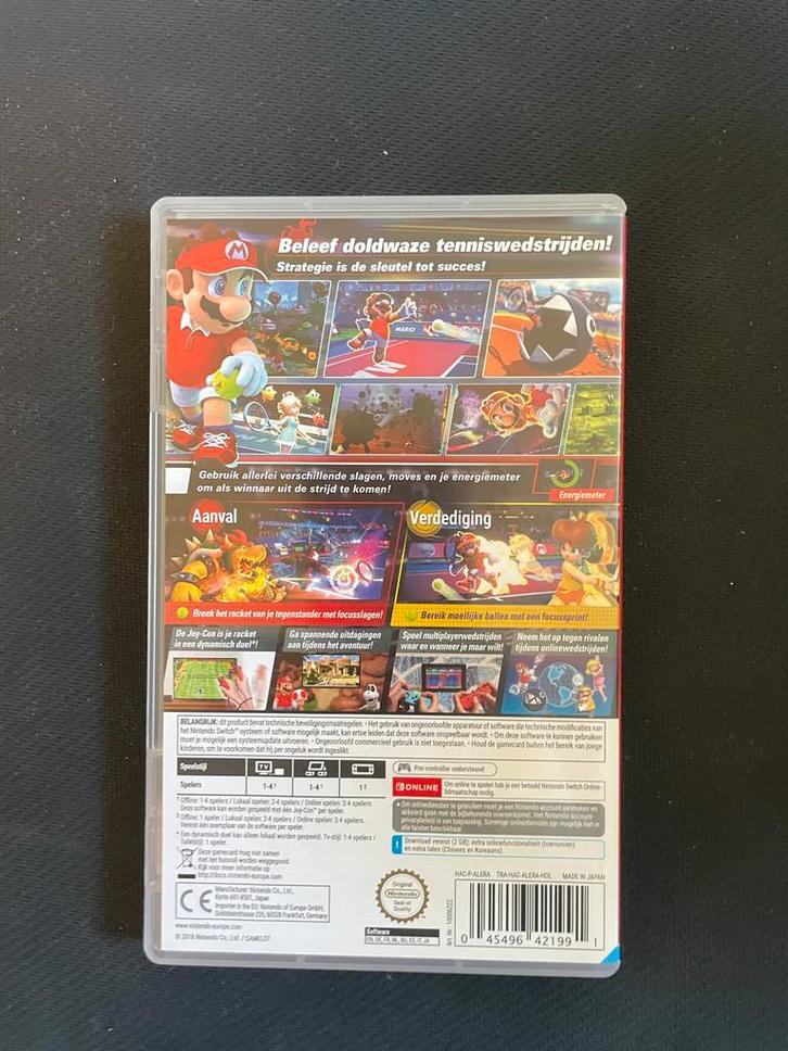 Mario Tennis Aces - Nintendo Switch, Spelcomputers en Games, Games | Nintendo Switch, Zo goed als nieuw, Sport, 3 spelers of meer