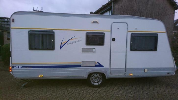 Bürstner 480 TK Ventana Avangarde, Caravans en Kamperen, Caravans, Particulier, tot en met 5, 1000 - 1250 kg, Rondzit, Bürstner
