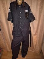 Carnaval Security Kostuum Maat 58, Carnaval, Party lits, Maat 56/58 (XL), Ophalen of Verzenden