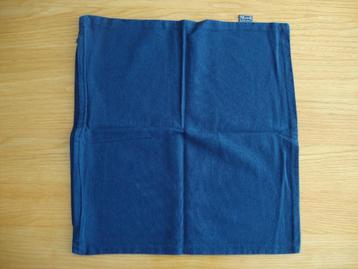 Donkerblauwe kussenhoes Mood Collection.(48x45cm) beschikbaar voor biedingen