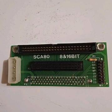SCSI SCA 80-Pin naar 68/50-Pin Adapter beschikbaar voor biedingen