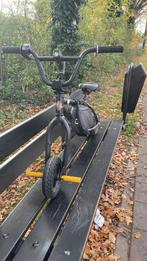 Zelfgemaakte elektrische step op BMX gemaakt, Fietsen en Brommers, Gebruikt, Staal, Stuur 360° draaibaar, Ophalen of Verzenden