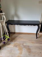 Oude Queen Ann sidetable, 25 tot 50 cm, 100 tot 150 cm, Rechthoekig, Zo goed als nieuw