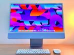 iMac 24 inch M1 Chip 8GB Ram 256GB SSD 2024 + VEEL EXTRA'S, Ophalen, 256 GB, IMac, Zo goed als nieuw