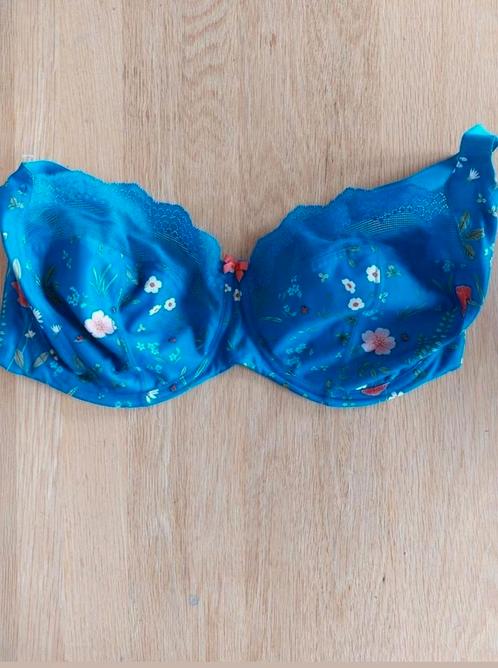 Nieuwe vrolijke bh van Sculptresse maat 85i, Kleding | Dames, Ondergoed en Lingerie, BH, Blauw, Ophalen of Verzenden