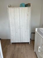 Unieke white wash kledingkast - babykamer, 75 tot 100 cm, 90 tot 105 cm, 50 tot 70 cm, Kast