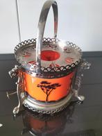 Antiek theelicht art deco, Antiek en Kunst, Ophalen of Verzenden