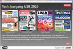 TECH JAARGANG Computerbladen op USB  ( RESHIFT ) 2022 & 2023, Ophalen of Verzenden, Zo goed als nieuw, Overige onderwerpen
