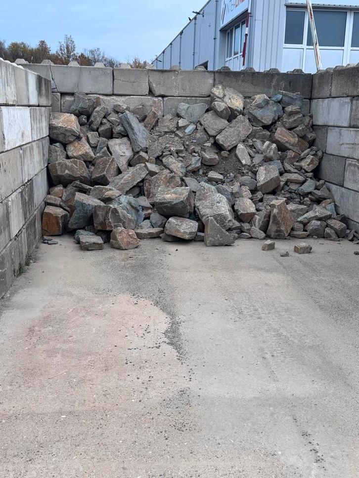 Stapelstenen / Rotsen, Tuin en Terras, Grind, Keien en Split, Gebruikt, Kei, Grijs, Overige materialen, Ophalen