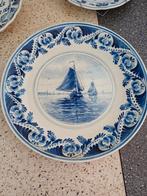 Delfts blauw decoratie borden, Ophalen