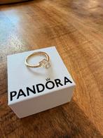 Pandora dubbel hart ring, Ophalen of Verzenden, Nieuw, Zilver, Pandora