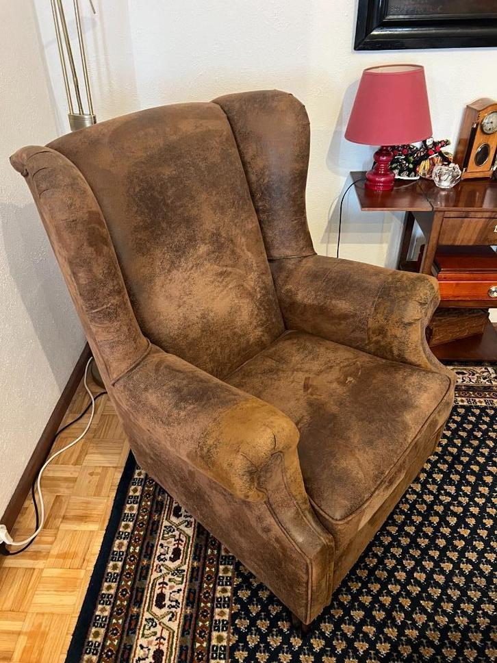 fauteuil John Bardale - Kent XL Gobi 03, Huis en Inrichting, Fauteuils, Zo goed als nieuw, 75 tot 100 cm, 75 tot 100 cm, Ophalen