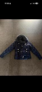 Nickelson Winterjas Blauw Maat L, Ophalen of Verzenden, Zo goed als nieuw, Maat 42/44 (L), Blauw