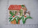 nr. 652 - uitgeknipt 3d plaatje kerst, Hobby en Vrije tijd, Kaarten | Zelf maken, Ophalen of Verzenden, Nieuw, Kerst, Knipvel