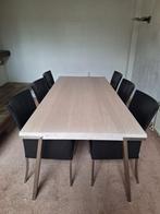 eettafel Bert Plantagie type Seven, Huis en Inrichting, Tafels | Eettafels, Ophalen, Gebruikt, 200 cm of meer, 50 tot 100 cm