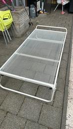 Logeerbed Avek 90x200 inklapbaar kwaliteit, Huis en Inrichting, Slaapkamer | Bedden, Ophalen, 90 cm, Eenpersoons, Zo goed als nieuw