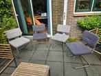 set van 4 eetkamer stoelen, Huis en Inrichting, Ophalen, Gebruikt, Vier, Stof