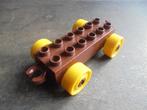 Lego Duplo Car Base 2x6 with Fake Bolts (zie foto's) 3, Ophalen of Verzenden, Gebruikt, Losse stenen, Duplo