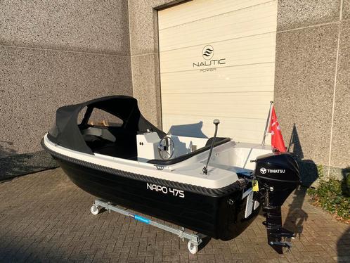 NAPO 475 sloep incl 9.8 pk Vaarklaar bj 2025 NIEUW, Watersport en Boten, Sloepen, Ophalen