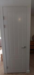 Twee Swedex meterkastdeuren 1 met sleutelgat, 1 met klinkgat, Ophalen, Zo goed als nieuw, Binnendeur, 215 cm of meer