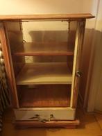 Te koop roze vitrine kast, Huis en Inrichting, Kasten | Vitrinekasten, Minder dan 100 cm, 25 tot 50 cm, Minder dan 50 cm, Eikenhout