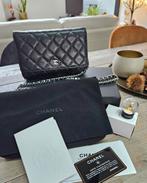 Chanel WOC 'Wallet on Chain' Zwart Caviar - Nieuwstaat!, Ophalen of Verzenden, Zo goed als nieuw, Zwart