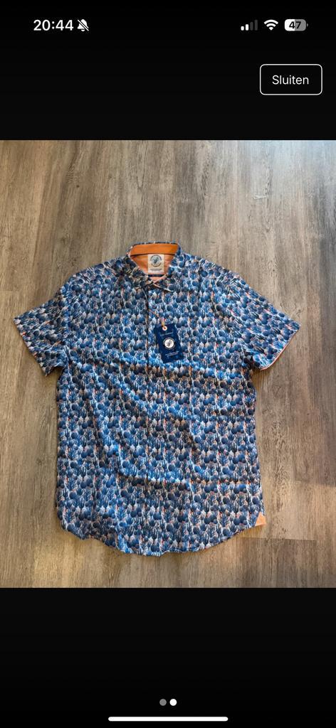 Overhemden polo’s en shirts van a fish named Fred, Kleding | Heren, Overhemden, Nieuw, Overige halswijdtes, Overige kleuren, Ophalen of Verzenden