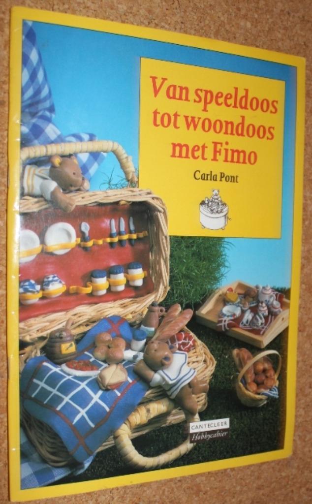Van speeldoos tot woondoos met Fimo - c104, Boeken, Hobby en Vrije tijd, Zo goed als nieuw, Kleien en Boetseren, Geschikt voor kinderen
