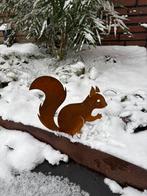 Tuinprikker eekhoorn cortenstaal, Tuin en Terras, Tuinstekers, Ophalen of Verzenden, Nieuw