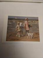 "MODIEUS GEKLEDE MEISJES OP HET STRAND", Ophalen of Verzenden