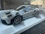 Porsche 911 GT3 RS Ice Grey metallic Norev, Hobby en Vrije tijd, Modelauto's | 1:18, Ophalen of Verzenden, Zo goed als nieuw, Norev