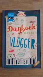 Dagboek van een Vlogger - T. Collins, Ophalen of Verzenden, Zo goed als nieuw, T. Collins, Fictie algemeen