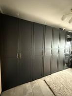PAX ikea kast bruin/zwart, Ophalen, 50 tot 75 cm, 200 cm of meer