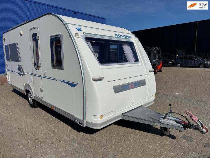 Adria Adiva 502 UP, Caravans en Kamperen, Caravans, Bedrijf, 1000 - 1250 kg, Adria, Douche, Kachel, Luifel, Stabilisator, Watertank vast