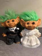 Vintage bruidspaar trol, Ophalen of Verzenden, Zo goed als nieuw