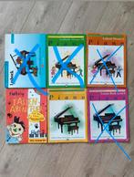 Piano Lesboeken Pakket - Verschillende Niveaus, Muziek en Instrumenten, Bladmuziek, Ophalen of Verzenden, Gebruikt, Les of Cursus