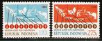 Indonesië 1213-1214 serie postcode., Verzenden, Postfris, Oost-Azië
