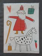 Sinterklaas Raamstickers HEMA- 3 Vellen XL, Diversen, Sinterklaas, Ophalen, Gebruikt