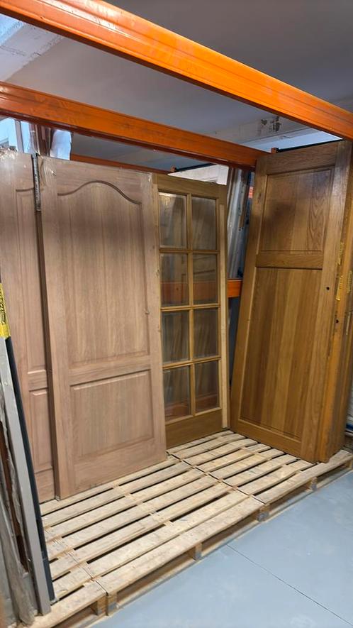 Alle nieuwe deuren 70% korting, Doe-het-zelf en Verbouw, Deuren en Horren, Nieuw, Binnendeur, 215 cm of meer, 80 tot 100 cm, Glas