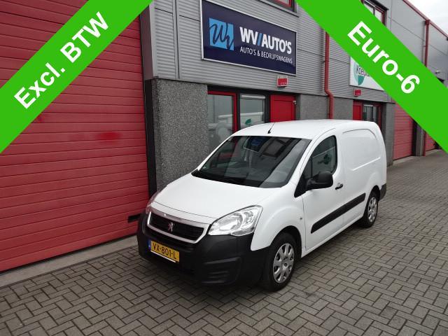 Peugeot Partner 120 1.6 BlueHDi 100 L1 Première S&S xxl air, Auto's, Bestelauto's, Te koop, ABS, Airconditioning, Alarm, Boordcomputer