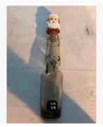 Vintage oude soda fles met kogel plus kurk, 27 cm, Antiek en Kunst, Curiosa en Brocante, Ophalen of Verzenden