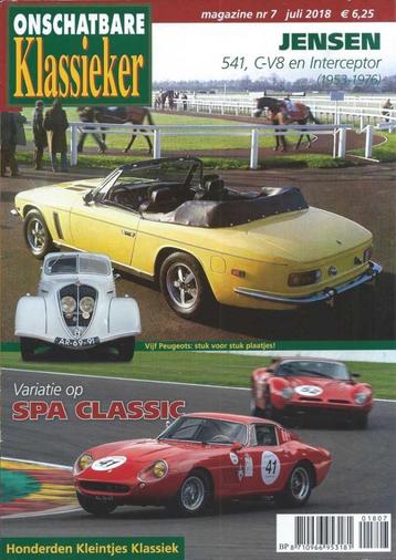 OK 7 2018 : Jensen 541 , C-V8 & Interceptor - Nissan Skyline beschikbaar voor biedingen