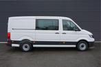 MAN TGE 3.140 140pk Dubbele cabine L3H2/L2H1 Navigatie Trekh, Auto's, Voorwielaandrijving, Stof, Gebruikt, 4 cilinders